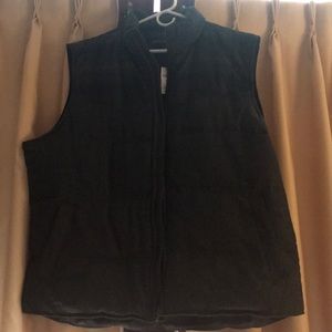 Brand new dark grey Banana Republic vest